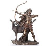 Veronese Design Statue en Bronze Artémis déesse de la Chasse et de la Nature Sauvage