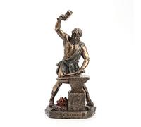 Veronese Design Statue Héphaïstos, Dieu Grec du feu et de la Forge, Finition Bronze