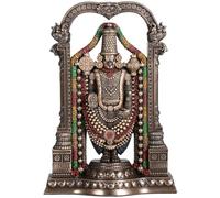 Veronese Design Statue Seigneur Venkateswara en Balaji Finition Bronze