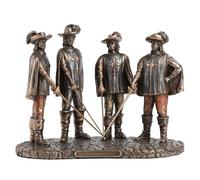Veronese Design The Musketeers All for One Statue Finition Bronze
