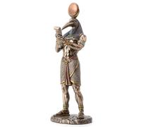 Veronese Design Thot Dieu égyptien de l'écriture et de la Sagesse avec Statue de Papyrus