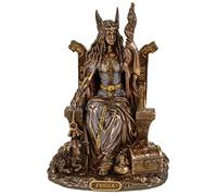 Veronese Figurine déesse allemande Frigg, épouse d’Odin - en bronze
