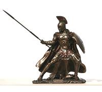 VERONESE Hector Prince of Troy Warrior Statue Sculpture Sculpture Finition bronze 21,5 cm