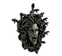 Veronese Tête de Méduse Le Serpent Grecque Gorgone Finition Bronze