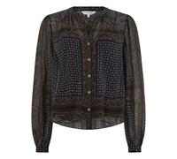 Veronica Beard - Chemisier à motif cachemire - Femme - Blouses et Chemises - Brun - Taille: 42 FR