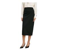 Veronica Beard - Holmes Midi Skirt - Femme - Jupes - Noir - Taille: 42 FR