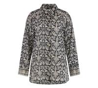 Veronica Beard - Lloyd Paisley Shirt - Femme - Blouses et Chemises - Noir - Taille: 34 FR