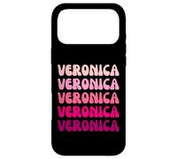 Veronica Retro Stack Design Coque pour iPhone 17 Pro Max