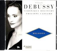 Veronique Dietschy/Cassard - Debussy : Mélodies