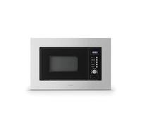 Klarstein Micro-ondes encastrable Verosteel 20L 700W avec Grill Acier inox Noir