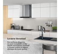 Verosteel plaque à induction | Élégante, minimaliste, puissante | 4 zones de cuisson | 7400 W | 60 cm