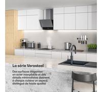 Verosteel plaque vitrocéramique + hotte sans cheminée Verosteel | 45 cm A++