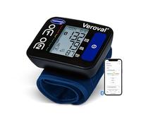 VEROVAL BiManán Compact + Tensiomètre numérique au poignet Triple mesure atomatique rapide et précis Ergonomique 200 lectures Taille universelle (22-42 cm)