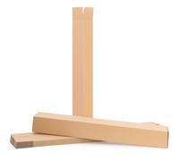 verpacking 20 tubes carton carrés 77,5x10,5x10,5 cm