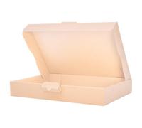 verpacking 200 boîtes carton plates 32 x 22,5 x 5 cm envoi maxi MB-4 Boîte pliante DIN A4 Dimensions intérieures 31,5 x 22 x 4,5 cm boîtes en papier kraft pour cadeau ou emballage, Marron