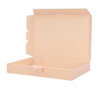 verpacking 200 cartons d'expédition plats 35 x 25 x 5 cm envoi maxi MB-5 Dimensions intérieures 34 x 24,5 x 4,6 cm boîtes en papier kraft pour cadeau ou emballage, Marron