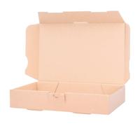 verpacking 25 Carton d'expédition pliable 24 x 16 x 4,5 cm, Marron, MB-3 cartons d'expédition extra-plats DIN A5 (23 x 15,5 x 4,1 cm) Poste Boîte pliante