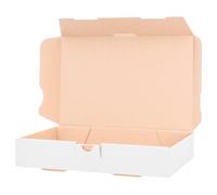 verpacking 300 Carton d'expédition pliable 24 x 16 x 4,5 cm, Marron, MB-3 cartons d'expédition extra-plats DIN A5 (23 x 15,5 x 4,1 cm) Poste Boîte pliante