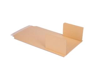 verpacking 300 Emballages pour livres 217 x 155 x 10-50 mm brun Cartonnages Pochette d'expédition fermeture autocollante marron BV-1
