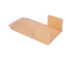 verpacking 400 x emballages de livres 245 x 165 x 20-70 mm Pochette d'expédition fermeture autocollante, brune Cartonnages BV-2