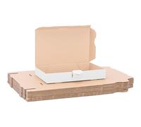verpacking boite postale carton 22,5 x 14,5 x 3,5 cm MB XS blanc - Expédition Poste boite en carton carton d'expédition carton postal 50 pièces