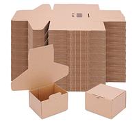 verpacking Boîtes pliantes 12 x 10 x 8 cm brun (dimensions extérieures 12,5 x 10,5 x 8,5 cm) WP 10 carton d'expédition emballage (500 pièces)