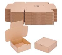 verpacking Boîtes pliantes 15 x 15 x 6 cm brun (dimensions extérieures 15,5 x 15,5 x 6,5 cm) WP 20 carton d'expédition emballage (100 pièces)