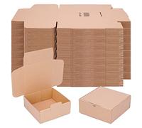verpacking Boîtes pliantes 15 x 15 x 6 cm brun (dimensions extérieures 15,5 x 15,5 x 6,5 cm) WP 20 carton d'expédition emballage (1000 pièces)