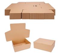 verpacking Boîtes pliantes 350 x 250 x 130 mm marron (dimensions extérieures 355 x 255 x 135 mm) WP 50 carton d’expédition carton DHL Hermes DPD GLS emballage (100 pièces)