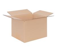 verpacking Boîtes pliantes en carton 190 x 150 x 140 mm hauteur variable KK 20 brunes [Taille et quantité au choix] cartons simple cannelure de petite taille 25 pièces