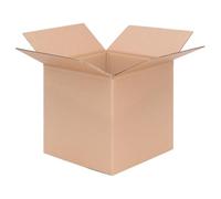verpacking Boîtes pliantes en carton 200 x 200 x 200 mm KK 07 brunes [Taille et quantité au choix] cartons simple cannelure de taille moyenne 200 pièces