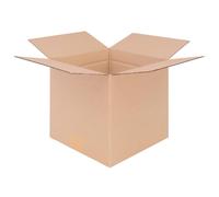 verpacking Boîtes pliantes en carton 250 x 250 x 250 mm hauteur variable KK 28 brunes [Taille et quantité au choix] cartons simple cannelure de taille moyenne 25 pièces