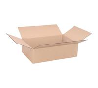 verpacking Boîtes pliantes en carton 300 x 200 x 100 mm KK 33 brunes [Taille et quantité au choix] cartons simple cannelure de taille moyenne 300 pièces