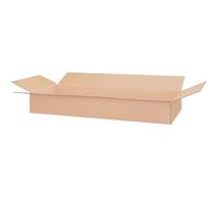 verpacking cartons 110 x 40 x 15 cm marron KK 210 à simple cannelure - boite postale carton pour marchandises de grande taille (25 pièces)
