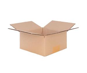 verpacking cartons 15 x 15 x 8 cm marron KK 05 à simple cannelure - boite postale carton pour les petites marchandises (25 pièces)