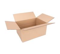 verpacking cartons 40 x 30 x 20 cm à hauteur variable marron KK-90 à simple cannelure - boite postale carton pour marchandises de taille moyenne (200 pièces)