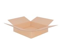 verpacking cartons 40 x 40 x 10 cm marron KK-91 à simple cannelure - boite postale carton pour marchandises de taille moyenne (100 pièces)