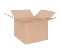 verpacking cartons 40 x 40 x 30 cm à hauteur variable marron KK-92 à simple cannelure - boite postale carton pour marchandises de taille moyenne (25 pièces)
