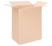 verpacking cartons 43 x 28,5 x 57 cm à hauteur variable marron KK-97 à simple cannelure - boite postale carton pour marchandises de taille moyenne (25 pièces)