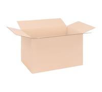 verpacking cartons 50 x 30 x 30 cm marron KK-105 à simple cannelure - boite postale carton pour marchandises de taille moyenne (100 pièces)