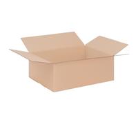 verpacking cartons 58 x 38 x 19 cm marron KK-112 à simple cannelure - boite postale carton pour marchandises de grande taille (25 pièces)