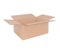 verpacking cartons pliants 330 x 240 x 160 mm KK 60 brun [taille et quantité au choix] simple cannelure cartons moyens lot de 25