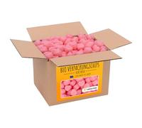 verpacking chips de calage BIO en amidon de maïs [couleur & quantité au choix] matériau de calage pour colis 50 litres - rose (cœur)