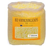 verpacking chips de calage BIO en amidon de maïs [couleur & quantité au choix] matériau de calage pour colis 200 litres - jaune