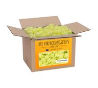 verpacking chips de calage BIO en amidon de maïs [couleur & quantité au choix] matériau de calage pour colis 100 litres - jaune (étoile)