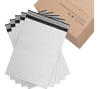 verpacking Enveloppe plastique 24x32,5 cm Blanc/Noir [taille et nombre au choix] Opaque Coex Sacs d'expédition pour vêtements Autoadhésifs Sacs d'emballage Films d'expédition 500 pièces