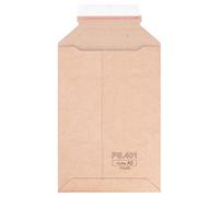 verpacking Enveloppes d’expédition autocollantes en carton ondulé marron 17,5 x 25 cm - format A5 (taille et quantité au choix), lot de 100 pièces