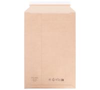 verpacking Enveloppes d’expédition autocollantes en carton ondulé marron 33 x 49 cm - format A3 (taille et quantité au choix), lot de 50 pièces