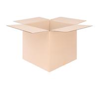 verpacking Lot de 20 cartons pliables - 500 x 500 x 500 mm - Marron (dimensions extérieures : 505 x 505 x 510 mm) - KK 116 - Carton d'expédition Ã simple cannelure pour produits de taille moyenne DHL