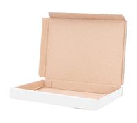 verpacking Lot de 200 grandes boîtes Ã lettres 165 x 125 x 20 mm (dimensions intérieures 154 x 118 x 17 mm) DHL GLS DPD, blancs, pour envoi de livres